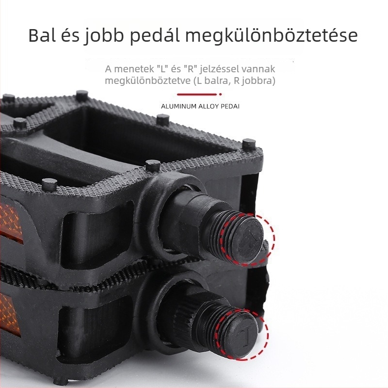 Szélesebb és nagyobb pedálok hegyi és országúti kerékpárokhoz