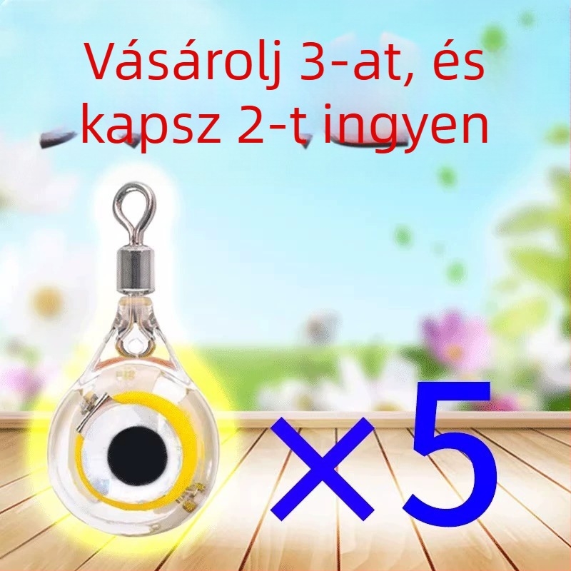 Víz alatti ultrahangos halcsalogató lámpa, teljesen automata