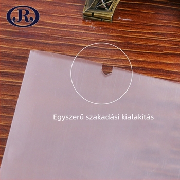 Sütőipari csomagoló tasak – átlátszó matt felület, gravírozott nyomtatás, testreszabható, márka Jerry.