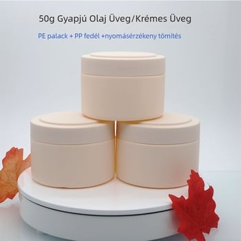 Kozmetikai palack, PE műanyag, PP kupak, szitanyomás, 250 ml