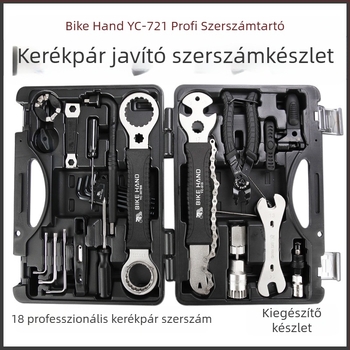 Bike Hand kerékpár szerszámkészlet fém dobozban — kombinált szerszám, testre szabható feldolgozás, licencelt magáncímke