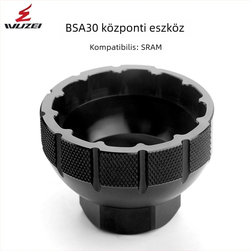Squid BSA30/P30 kerékpár középtengely eszköz — alumíniumötvözet, kompatibilis Shimano M8100