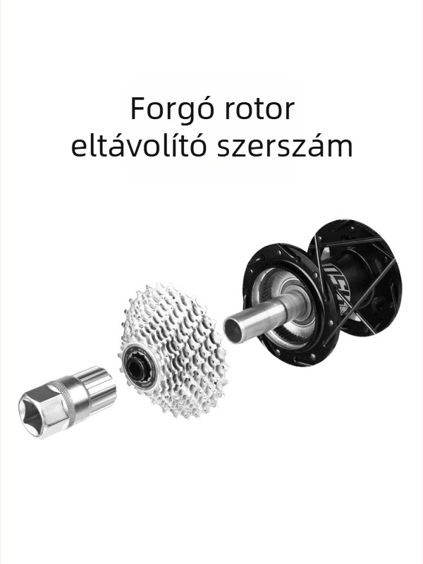 Quanxin Flywheel Sleeve eszköz – karbonacélból készült, road és MTB kerékpárokhoz, szerelőkulcs