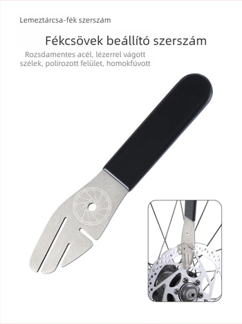 Kerékpár tárcsafékbetétek, javító és beállító eszközök, súrlódás-szabályozó kulcs