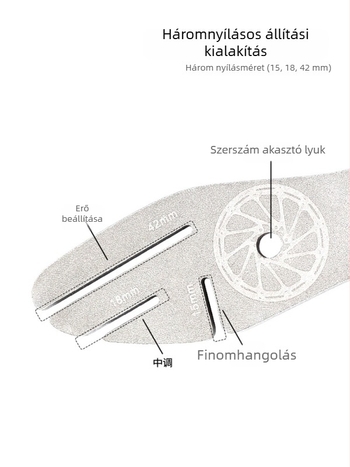 Kerékpár tárcsafékbetétek, javító és beállító eszközök, súrlódás-szabályozó kulcs