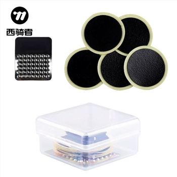 Ragasztó nélküli gumijavító készlet hegyi kerékpárhoz – hordozható javító doboz, kombinált készlet, WEST BIKING