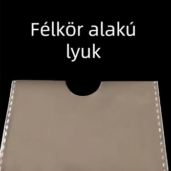 Zokni csomagoló zacskók, átlátszó OPP öntapadós zacskók akasztónyílással