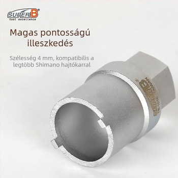 Kerékpár agy szétkapó eszköz, 4mm bayonet TB-1018, Super B