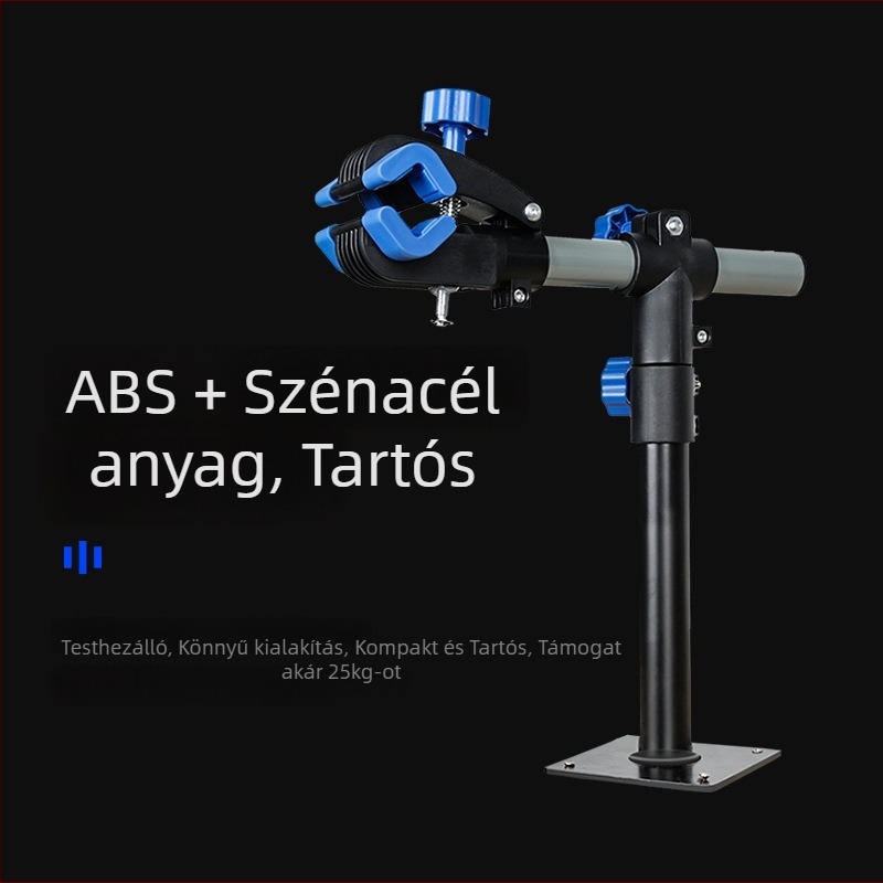 Kerékpár karbantartó állvány falra szerelhető kampóval, anyag: vas és ABS, testreszabható, márka Trace Generous