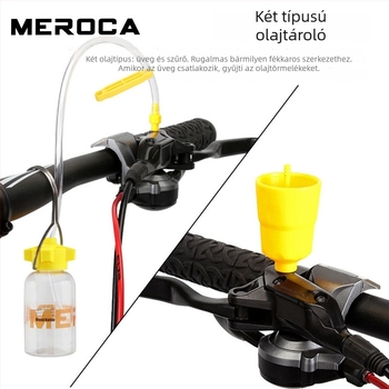 MEROCA Olajtöltő eszköz kerékpár tárcsafékeihez – Nylon csatlakozó, Modell: Oil Filling Tool