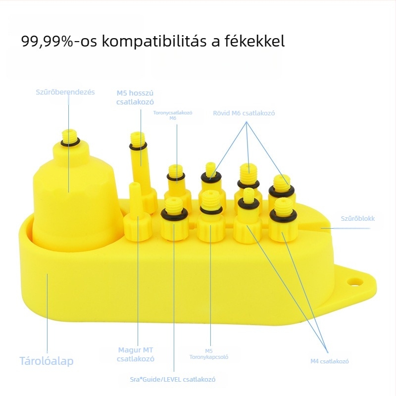 MEROCA Olajtöltő eszköz kerékpár tárcsafékeihez – Nylon csatlakozó, Modell: Oil Filling Tool