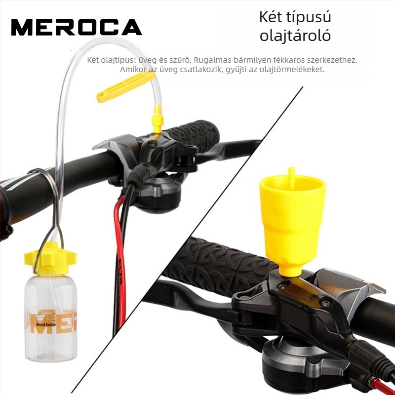 MEROCA Olajtöltő eszköz kerékpár tárcsafékeihez – Nylon csatlakozó, Modell: Oil Filling Tool