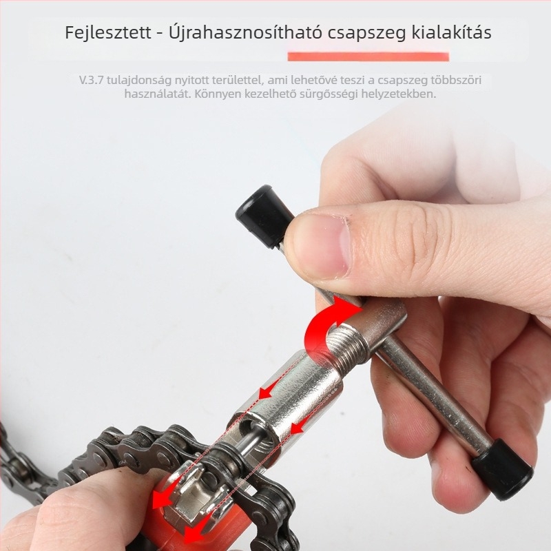 Láncvágó javító eszköz kerékpárokhoz – MTB-kompatibilis, eszköz a lánc eltávolításához