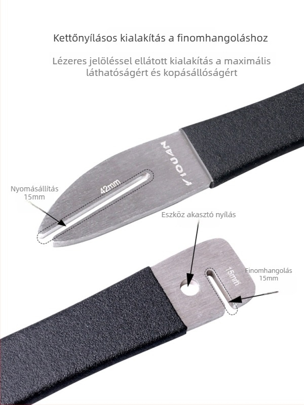 Országúti és terep bringákhoz készült tárcsdeformáció-korrigáló kulcs | rozsdamentes acél | Dingtian márka