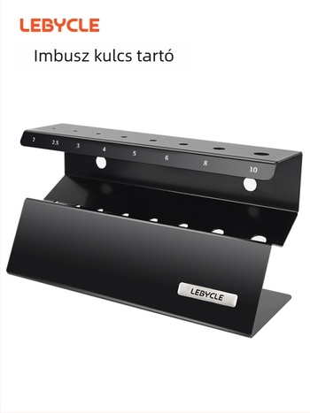 Allen kulcs tartó kerékpárokhoz – hegyi és országúti kerékpárokhoz, rozsdamentes acélból, márka LEBYCLE/Le Baike (licencelt magáncímke)