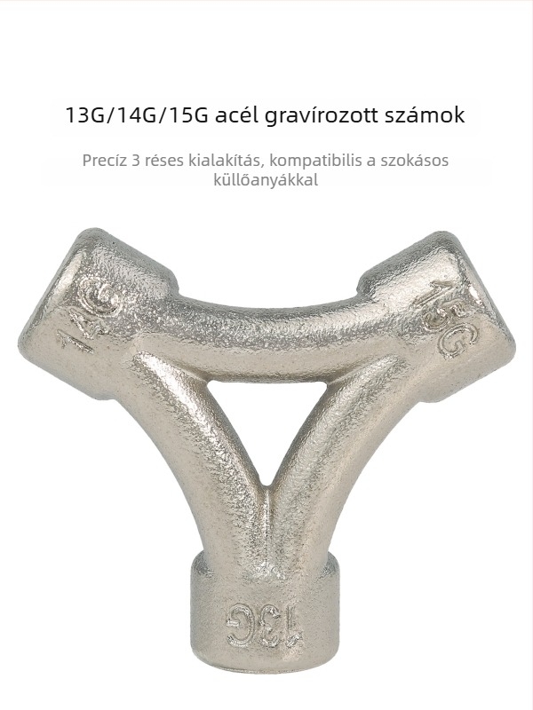 Szénacél kerékpár küllő kulcs, háromszög alakú küllő kulcs, szerelő eszköz kerékpárokhoz, kerékpáros kiegészítő