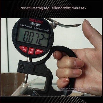 OPP átlátszó öntapadós tasakok, 6–10×15 cm, vastagított, vízálló tárolózacskók