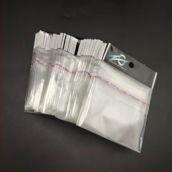 OPP akasztófülű zacskók horgászhorogokhoz — önragasztó, zárható és alcsomagolás a tároláshoz