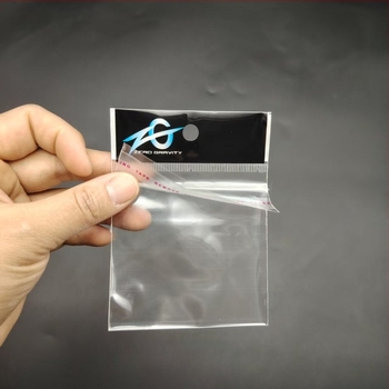 OPP akasztófülű zacskók horgászhorogokhoz — önragasztó, zárható és alcsomagolás a tároláshoz