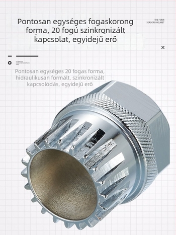 Kerepár középső tengely spline szerszám; acélból készült; kulcs; testreszabható gyártás; márka VXM