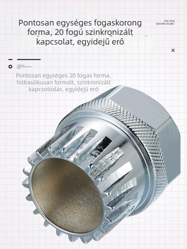 Kerepár középső tengely spline szerszám; acélból készült; kulcs; testreszabható gyártás; márka VXM