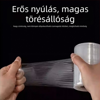 Egyedi PE nyújtófilm élelmiszer csomagoláshoz, különböző formák, állítható vastagság, eredet Hebei