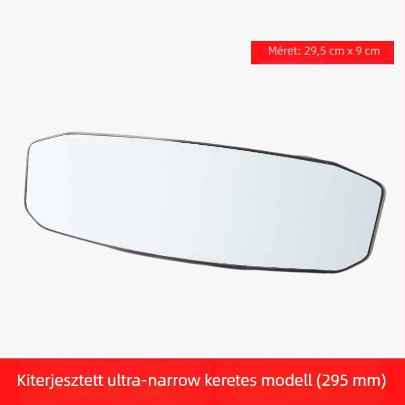 Bymaocar BY-1871 Autó belső hátsó tükör – széles látómező, nagy felbontás, ívelt széles látószögű tükör, babamonitor a hátsó ülésen