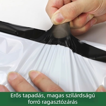 Jiahong ruhazsák csomagoláshoz, modell q25, önzáró, vízálló, dupla vastagságú 12 szál