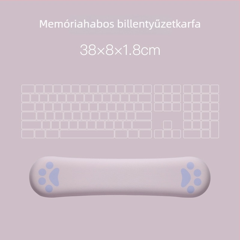 Macska mancsa csuklótámasz, vászon anyagú, modell MZ-X5S4