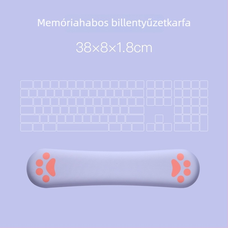 Macska mancsa csuklótámasz, vászon anyagú, modell MZ-X5S4