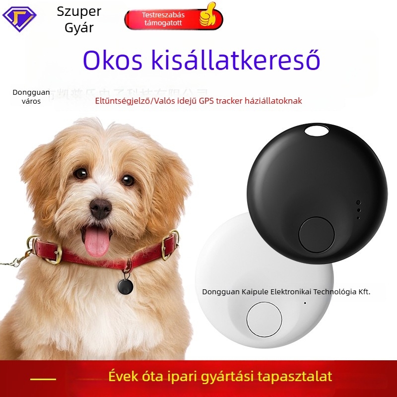 GPS nyomkövető AD001 Android és iOS készülékekhez – ABS ház, 230mAh akkumulátor, korlátlan vezeték nélküli hatótávolság