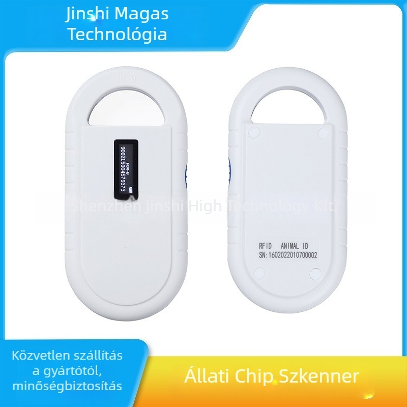 PT160 Állati chip szkenner kutyáknak, RFID címkeolvasó, intelligens kézi eszköz, Anyag: ABS, Akkumulátor: Li-Ion, Származás: Shenzhen, Márka: Gold stone high