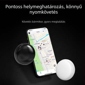 Mágneses jármű GPS-nyomkövető – lopás elleni, 5 órás üzemidő, USB 2.0, ABS ház, 9 g súly