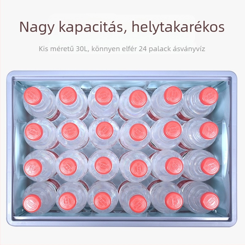 Összehajtható autócsomagtartó tároló doboz, polipropilén, 50 L kapacitás, logó nyomtatás, testreszabás elérhető
