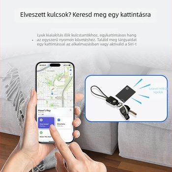 Guolink Anti-lost tracker 15 m vezeték nélküli hatótávolság, 80 mAh akkumulátor, Android NFC, pénztárca-stílusú viselés, ABS+PVC burkolat
