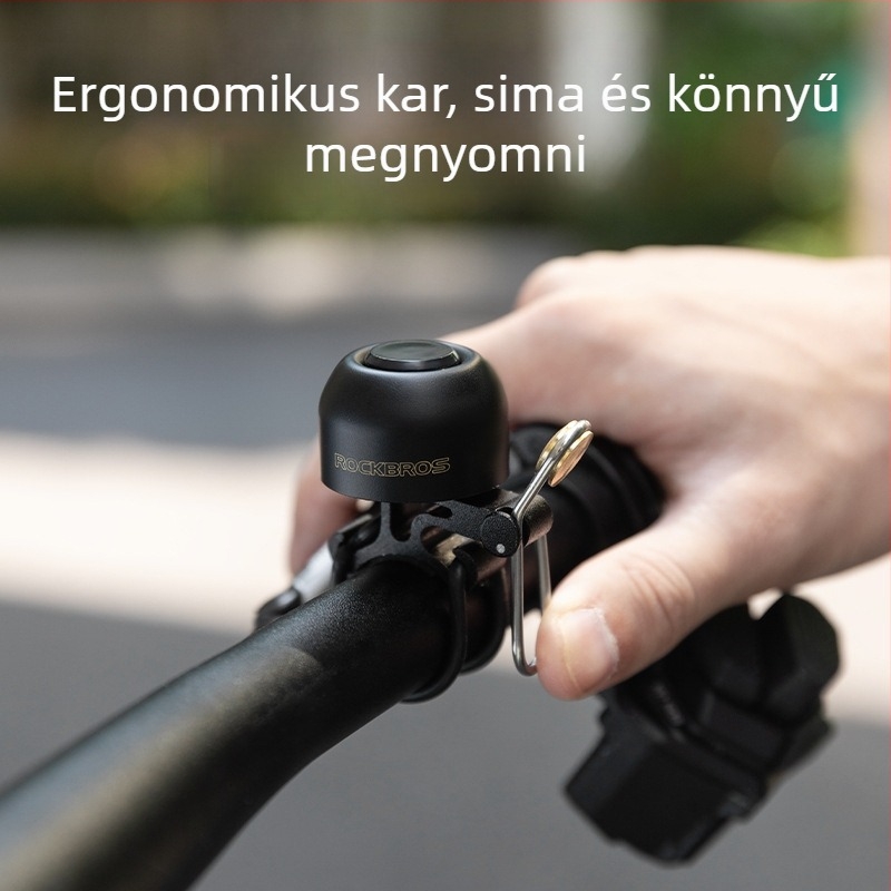 ROCKBROS kerékpár csengő – Uniszex, Testreszabható, Anyag: Egyéb, Privát címke elérhető