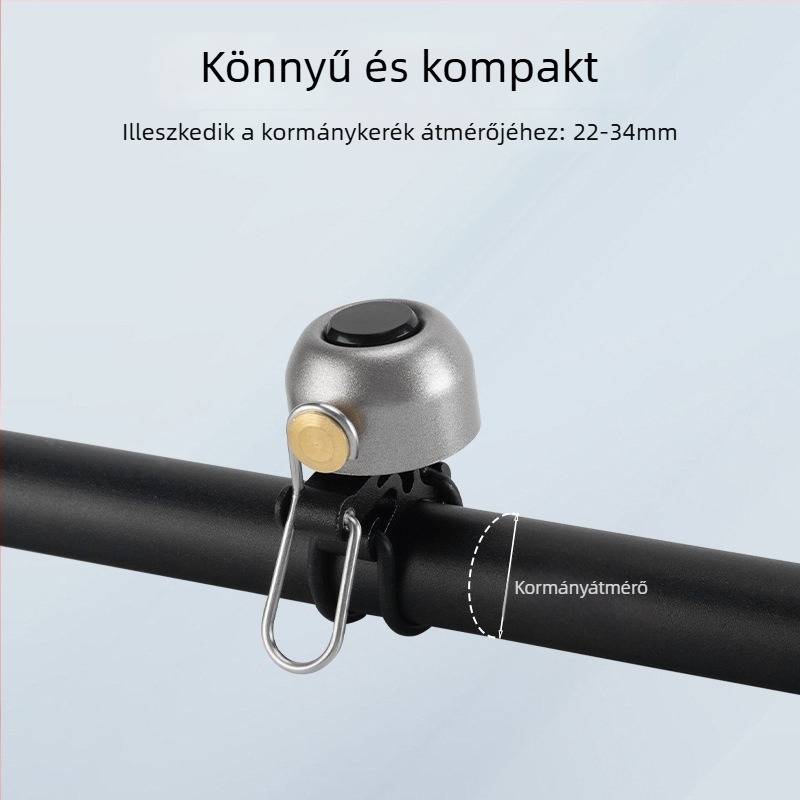 ROCKBROS kerékpár csengő – Uniszex, Testreszabható, Anyag: Egyéb, Privát címke elérhető