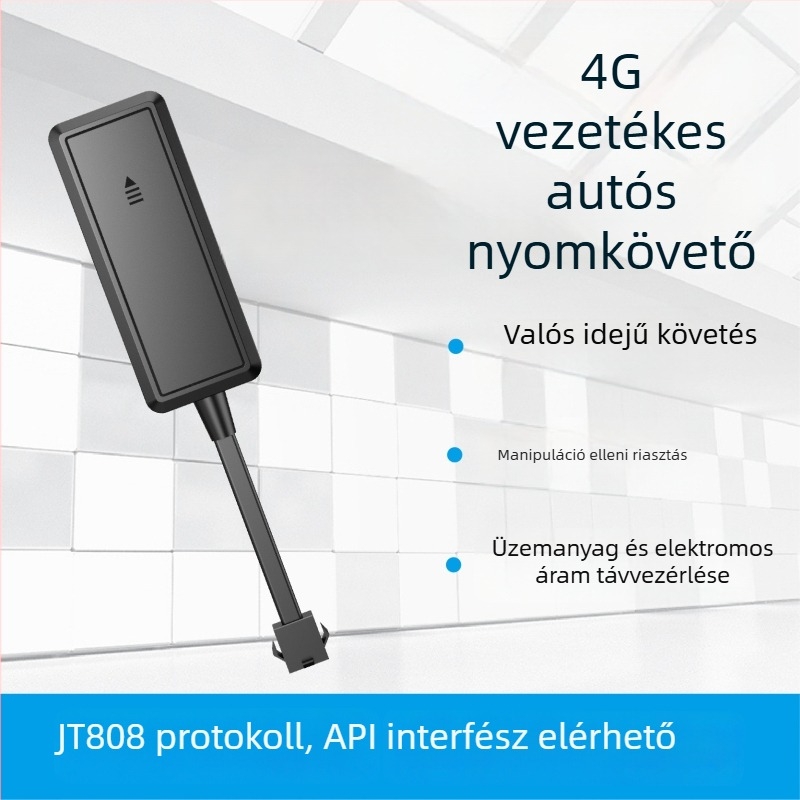 4G-s jármű GPS-nyomkövető Beidou-val, motorkerékpárokhoz, elektromos járművekhez és személyautókhoz