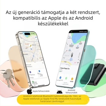 AirTag Veszteség Elleni Kiegészítő Br11 iOS-hoz — Momax, Akkumulátor kapacitás: 1, Vezeték nélküli tartomány: 1, További funkció: 1