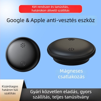 Anti-vesztés Készülék D05 - Mágneses verzió; Akku kapacitás 240, Android platform, GPS, Hangkeresés, Tömeg 12 g