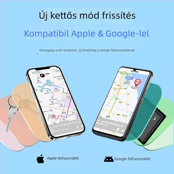 Anti-vesztés Készülék D05 - Mágneses verzió; Akku kapacitás 240, Android platform, GPS, Hangkeresés, Tömeg 12 g