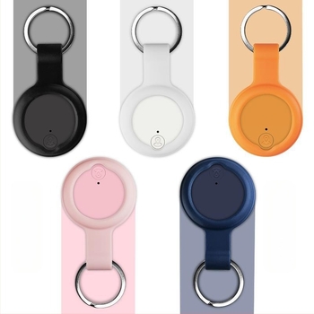 Mini Bluetooth-alapú anti-lost nyomkövető kulcsokhoz és pénztárcához, kétirányú riasztás helymeghatározó, modell Y02, Bluetooth-kapcsolat, 15 m hatótávolság, 230 mAh akkumulátor, ABS anyag