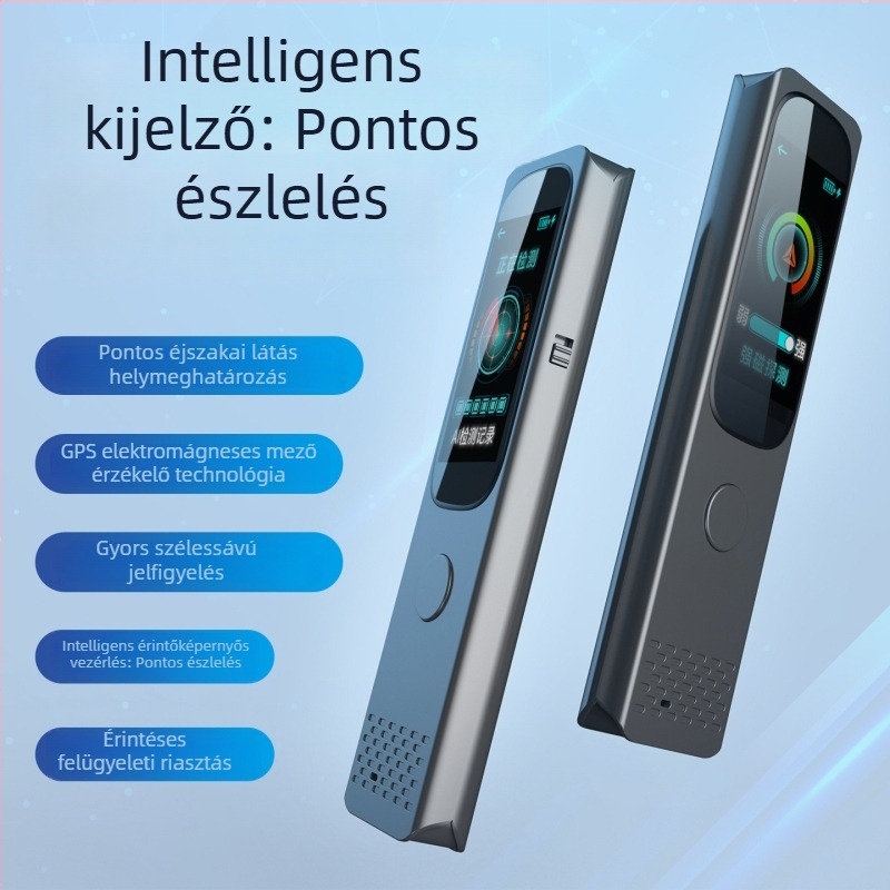 F666 Vezeték nélküli kameradetektáló infravörös felügyelettel és GPS helymeghatározással, detekciós tartomány 1-12000, működési feszültség 3.7V, hang‑rezgés riasztás