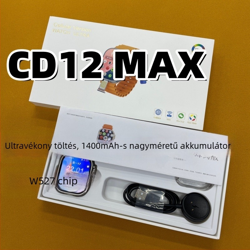 W527 Okosóra SIM-kártyahellyel, mobil verzió, ujjlenyomat-alapú feloldás, CD12MAX