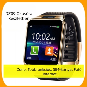 SIM-kártyás okosóra, 44 mm-es alumínium ötvözet tokkal, IPS kijelző, Android-kompatibilis, 380 mAh-s akkumulátor