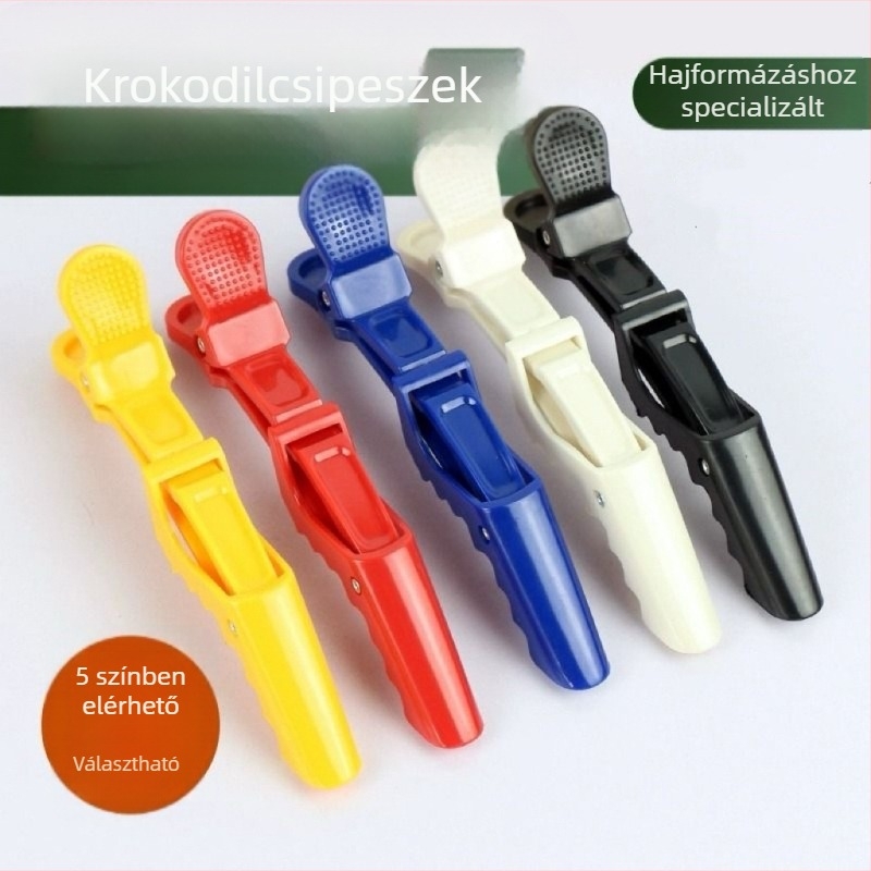 Xing Ning krokodil hajklipe – magas hőmérsékletű a permhez és festéshez, csúszásmentes, zónás pozicionálás