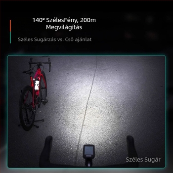 Blackbird okos kerékpár első fénye, gyorskioldó rögzítés, vízálló, út- és terepkerékpárokhoz, vakítást gátló, modell L5