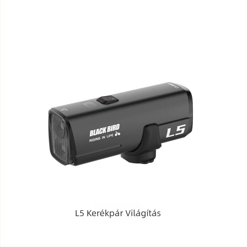 Blackbird okos kerékpár első fénye, gyorskioldó rögzítés, vízálló, út- és terepkerékpárokhoz, vakítást gátló, modell L5