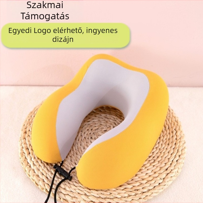 U-alakú memóriahabos utazópárna (Töltet: memóriahab; Alak: U-forma; Alkalmas minden korosztály számára; Stílus: modern minimalist)