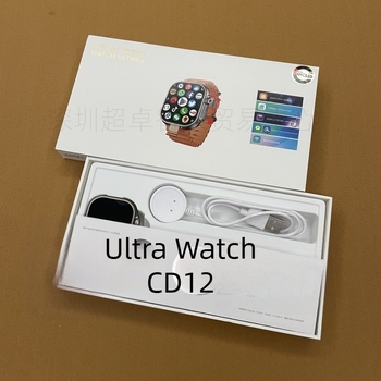 Okosóra AMOLED kijelzővel, SIM-kártya-nyílás, érintéses és gombos kezelés, szilikon szíj, mágneses töltés